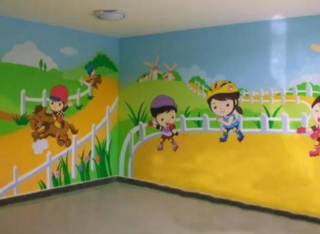 荔波幼儿园墙体彩绘制作流程及注意事项