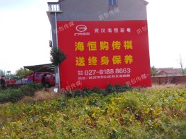 荔波墙体广告影响褪色的因素