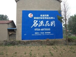 荔波农村墙体广告的长尾效应