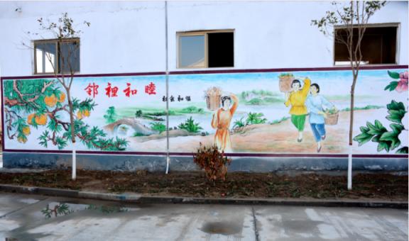 荔波乡镇文化墙 乡风文明焕发新活力
