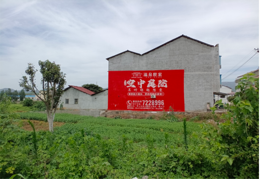 荔波做墙体广告的意义