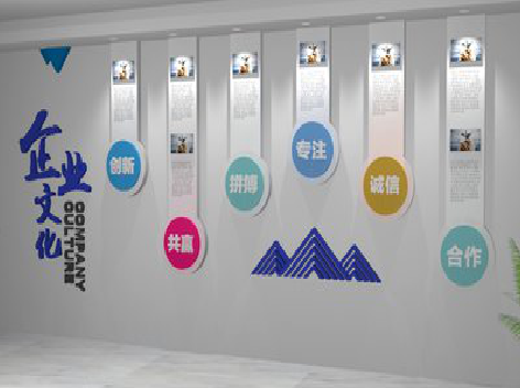 荔波企业文化墙需要传递什么办公文化？