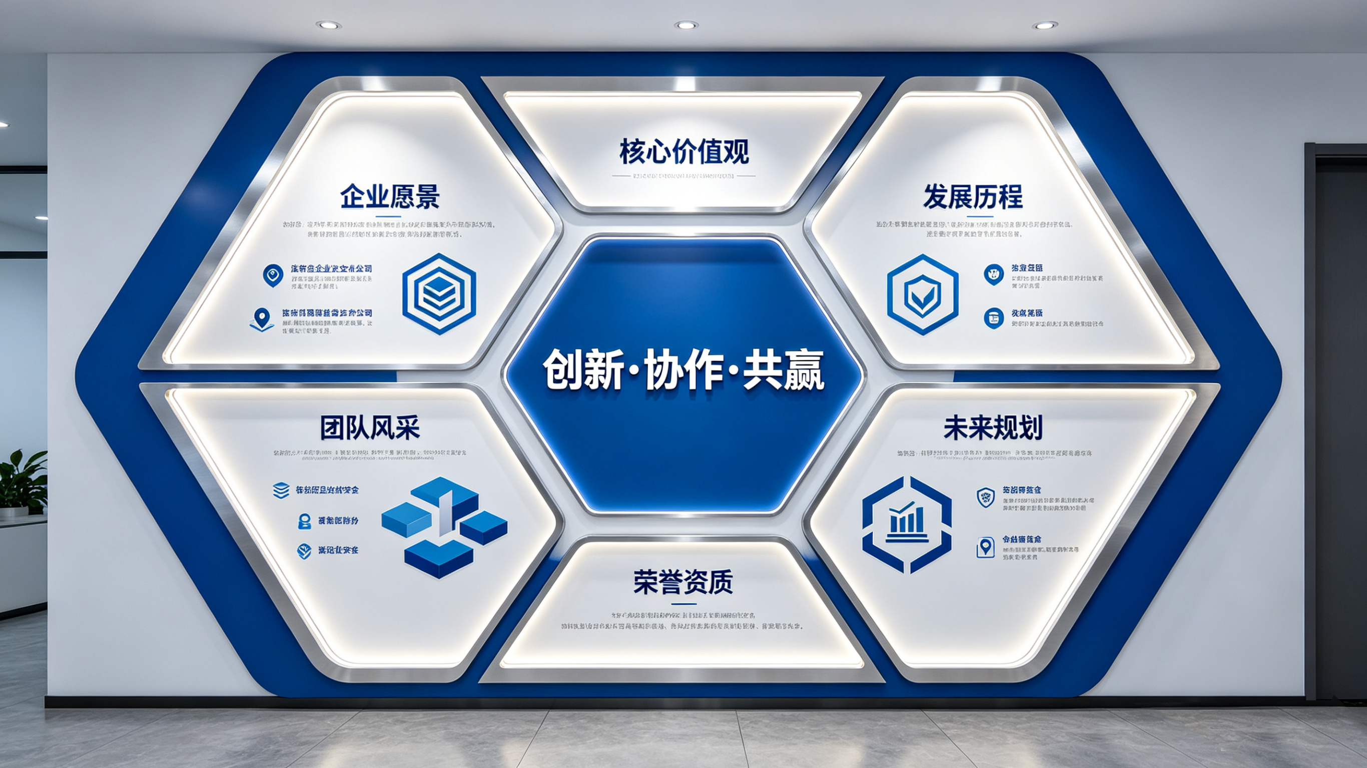 荔波企业文化墙六边形避坑指南（新手常犯5个错误）